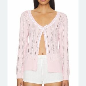 Pink sweater lightly worn